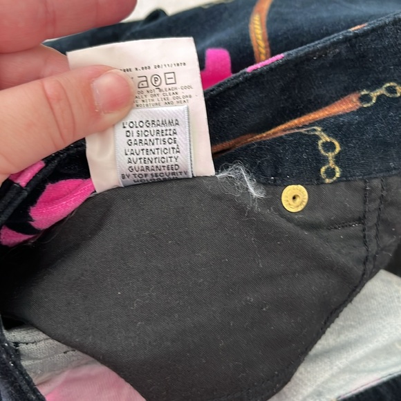 D&G Dolce Gabbana Velvet Poodle Pants - Picture 11 of 12